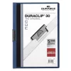 Klip mappa 30lap Durable Duraclip®, sötétkék
