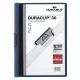Klip mappa 30lap Durable Duraclip®, sötétkék