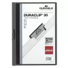 Klip mappa 30lap Durable Duraclip®, antracit