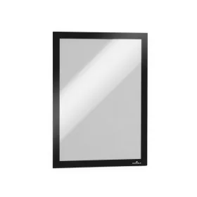   Infókeret A4, XXL csomag, 10 db/doboz, Durable Duraframe® fekete