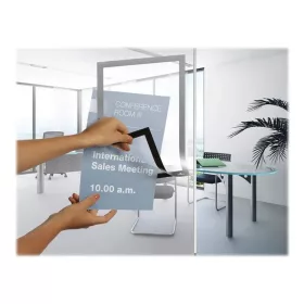   Infókeret A4, mágneses záródás, Durable Duraframe® ezüst