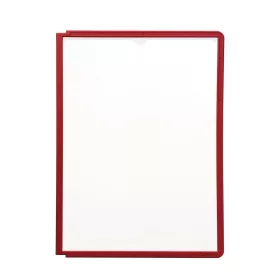 Bemutatótábla panel, A4, 5 db/csomag, Durable Sherpa piros