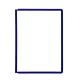 Bemutatótábla panel, A4, 5 db/csomag, Durable Sherpa kék