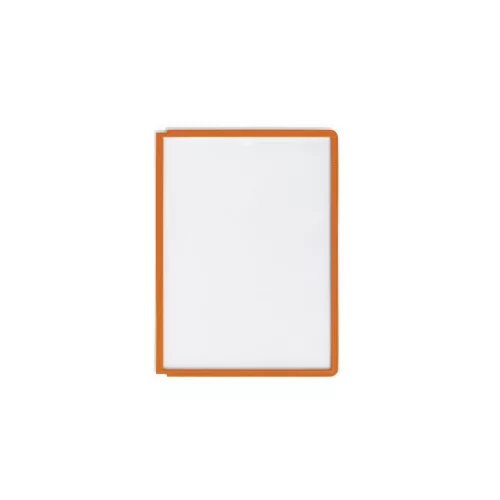 Bemutatótábla panel, A4, 5 db/csomag, Durable Sherpa narancs