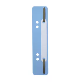   Gyorsfűző szerkezet, lefűzőlapocska, PP Durable 25 db/csomag, világoskék