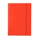 Gumis mappa A4, karton 15mm, Esselte Economy piros