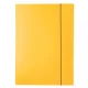Gumis mappa A4, karton 15mm, Esselte Economy sárga
