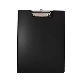 Felírótábla fedeles extra merev A4, PP Bluering® fekete