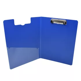 Felírótábla fedeles extra merev A4, PP Bluering® kék
