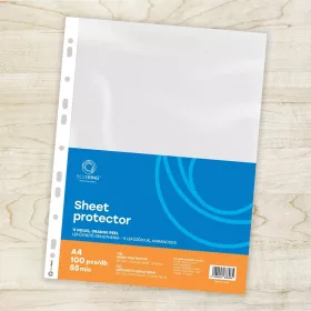   Genotherm lefűzhető, A4, 55 micron narancsos 100 db/csomag, Bluering®