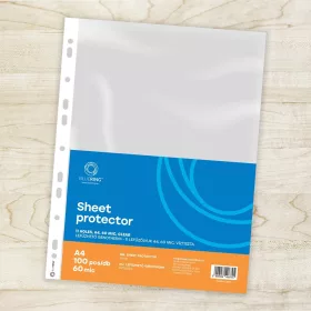   Genotherm lefűzhető, A4, 60 micron víztiszta Bluering® 100 db/csomag,