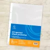 Genotherm lefűzhető, A4, 70 micron narancsos belül 2/3 részben nyitott Bluering® 100 db/csomag,