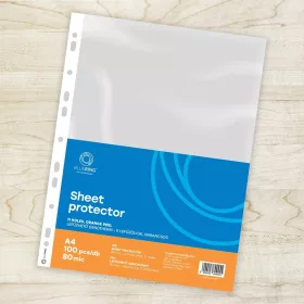   Genotherm lefűzhető, A4, 80 micron narancsos Bluering® 100 db/csomag,