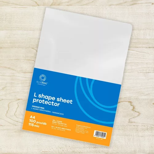 Genotherm 'L' A4, 115 micron narancsos Bluering® 100 db/csomag,