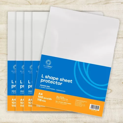 Genotherm 'L' A4, 115 micron narancsos Bluering® 100 db/csomag,