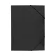 Gumis mappa A4, 300g. karton sarok gumírozással Bluering®, fekete