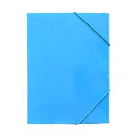   Gumis mappa A4, 300g. karton sarok gumírozással Bluering®, kék