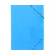 Gumis mappa A4, 350g. karton sarok gumírozással Bluering®, kék