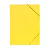 Gumis mappa A4, 300g. karton sarok gumírozással Bluering®, sárga