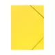 Gumis mappa A4, 300g. karton sarok gumírozással Bluering®, sárga