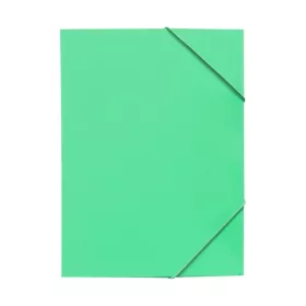  Gumis mappa A4, 300g. karton sarok gumírozással Bluering®, zöld