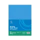 Hátlap, A4, 230 g. bőrhatású 100 db/csomag, kék Bluering®