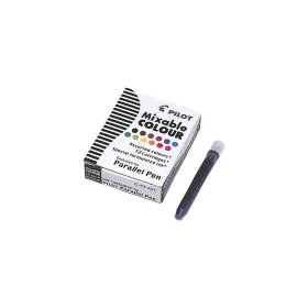   Töltőtoll tintapatron Pilot Parallel Pen 12 db/doboz, 12 klf. szín