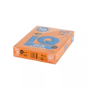   Másolópapír, színes, A4, 80g. IQ OR43 500ív/csomag, intenzív narancs