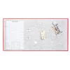 Iratrendező A4, 7,5cm,lapraszerelt, Bluering® Smart piros