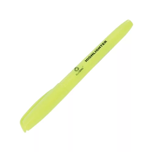 Szövegkiemelő kerek test Bluering® sárga