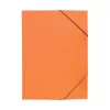Gumis mappa A4, 300g. karton sarok gumírozással Bluering®, narancs