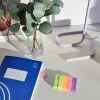 Jelölőcímke 15x50mm, 5x100lap, papír, Bluering®