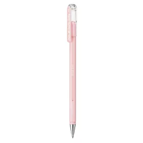   Zseléstoll 0,4mm, kupakos Pentel Hybrid K108-PP, írásszín pastel pink