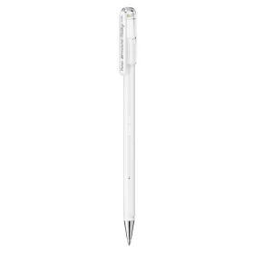   Zseléstoll 0,4mm, kupakos Pentel Hybrid K108-PW pasztell fehér