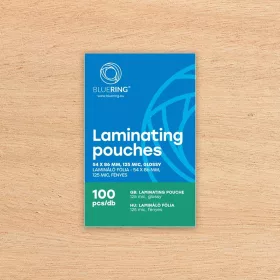   Lamináló fólia 54x86mm, 125 micron 100 db/doboz, Bluering®