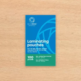   Lamináló fólia 56x96mm, 125 micron 100 db/doboz, Bluering®