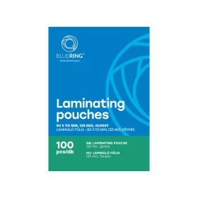   Lamináló fólia 83x113mm, 125 micron 100 db/doboz, Bluering®