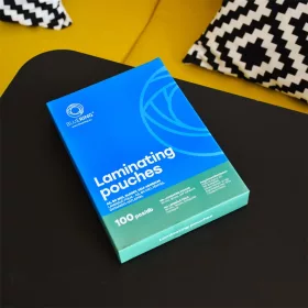   Lamináló fólia A5, 80 micron öntapadó hátlappal 100 db/doboz, Bluering®,