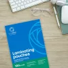 Lamináló fólia A5, 80 micron öntapadó hátlappal 100 db/doboz, Bluering®,