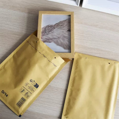 Légpárnás tasak 14/D szilikon külső méret 200x275mm, belső méret 180x265mm, Bluering® barna