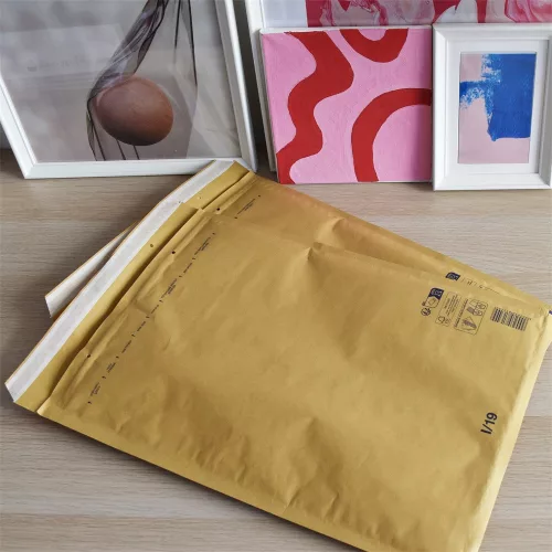 Légpárnás tasak 19/I szilikon külső méret 320x455mm, belső méret 300x445mm, Bluering® barna