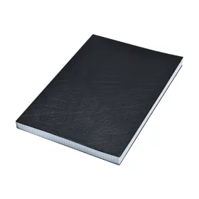   Beírókönyv A4, 200lap fekete PVC borító, Bluering® kockás