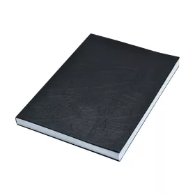   Beírókönyv A4, 200lap fekete PVC borító Bluering® vonalas
