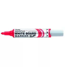 Táblamarker 2,5mm, kerek hegyű, Pentel Maxiflo piros