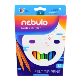   Rostirón, filctoll készlet, vízbázisú Nebulo 12 klf. szín