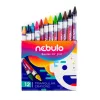 Zsírkréta készlet, háromszög Nebulo, 12 klf. szín
