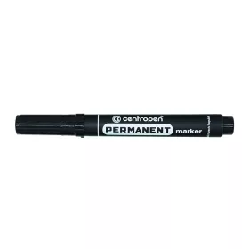Alkoholos marker 2,5mm, kerek hegyű, Centropen 8566, fekete