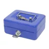 Pénzkazetta fém 125x55x95 mm kicsi Bluering® kék