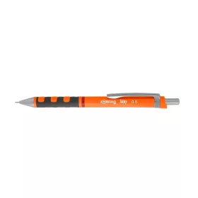 Nyomósirón 0,5mm, neon narancs test, Rotring Tikky