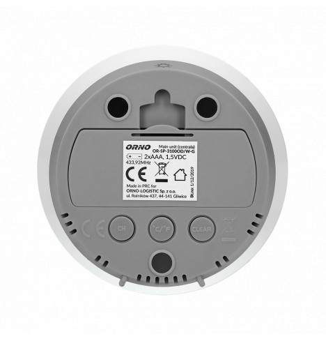 Orno OR-SP-3100/W-G Vezeték Nélküli Időjárás Állomás